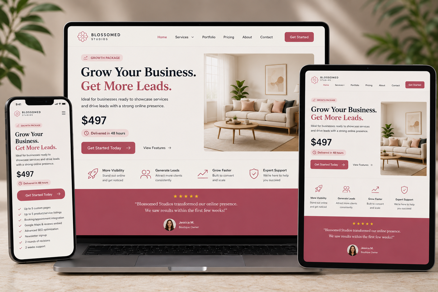 Growth Website Package